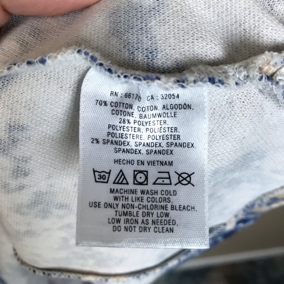 Anthropologie postmark floral striped top medium - Picture 4 of 5